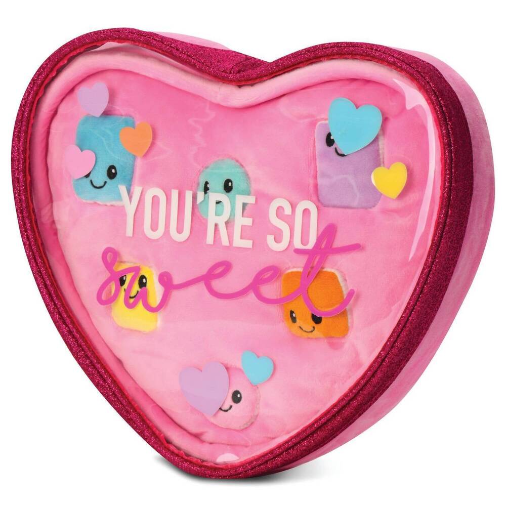 NEW ISCREAM box of chocolates plush in pink